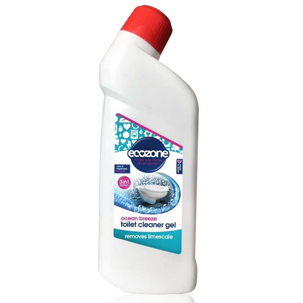 Solutie gel 3 in 1 pentru curatat toaleta Ocean Breeze Ecozone 750 ml