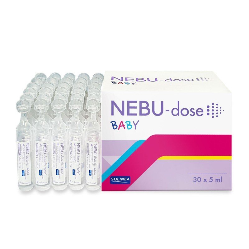 Solutie salina Solinea NEBU-dose Baby concentratie 1.5 30 monodoze x 5 ml pentru bebelusi si copii