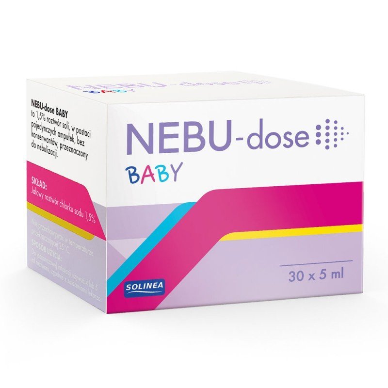 Solutie salina Solinea NEBU-dose Baby concentratie 1.5 30 monodoze x 5 ml pentru bebelusi si copii – imaginea 3