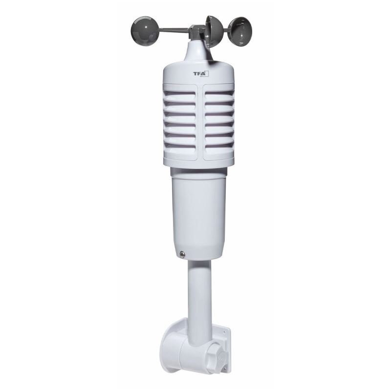 Statie meteo digitala Spring Breeze cu senzor extern wireless de temperatura, umiditate, viteza vant – imaginea 2