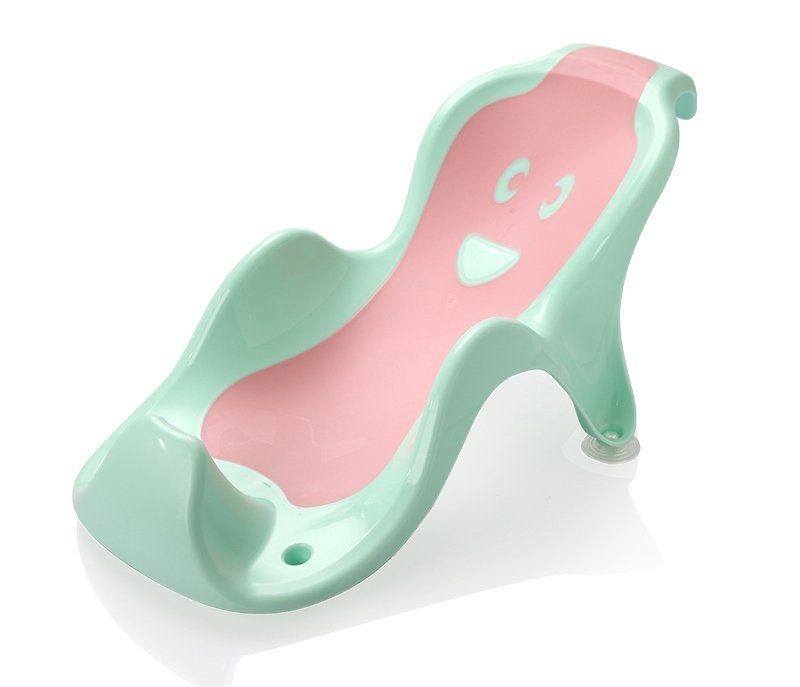 Suport anatomic pentru cadita copii Little Mom Cocoon Green, design bionic cu inclinare de 23 de grade, fixare cu ventuze, compatibilitate universala, dimensiune 56 x 29 x 22 cm – imaginea 7