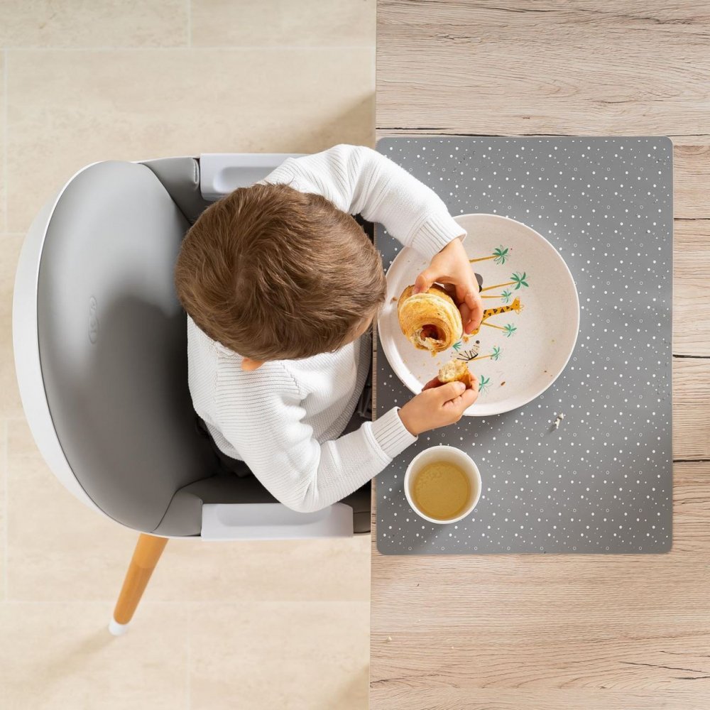 Napron antialunecare din silicon pentru farfurii bebelusi Reer Eatn Tidy 25021 – imaginea 5