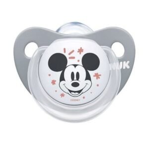 Suzeta Nuk Disney Mickey silicon 6-18 luni M2 griroz