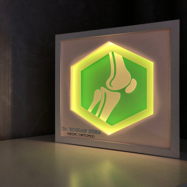 Tablou luminos Logo 023 – imaginea 4
