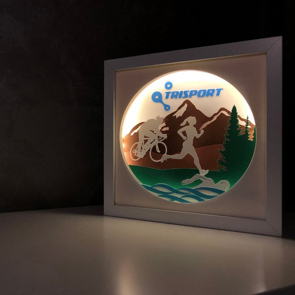 Tablou luminos Logo 026 – imaginea 4