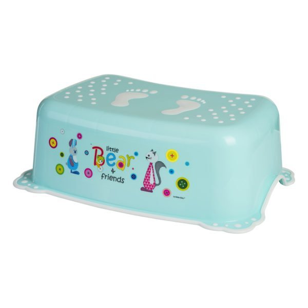 Inaltator baie antiderapant Bear  Friends mint Maltex Baby – imaginea 2