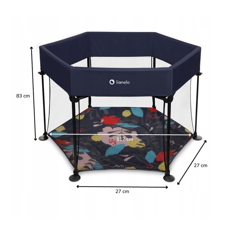 Tarc de joaca Roel Blue Navy Lionelo – imaginea 8