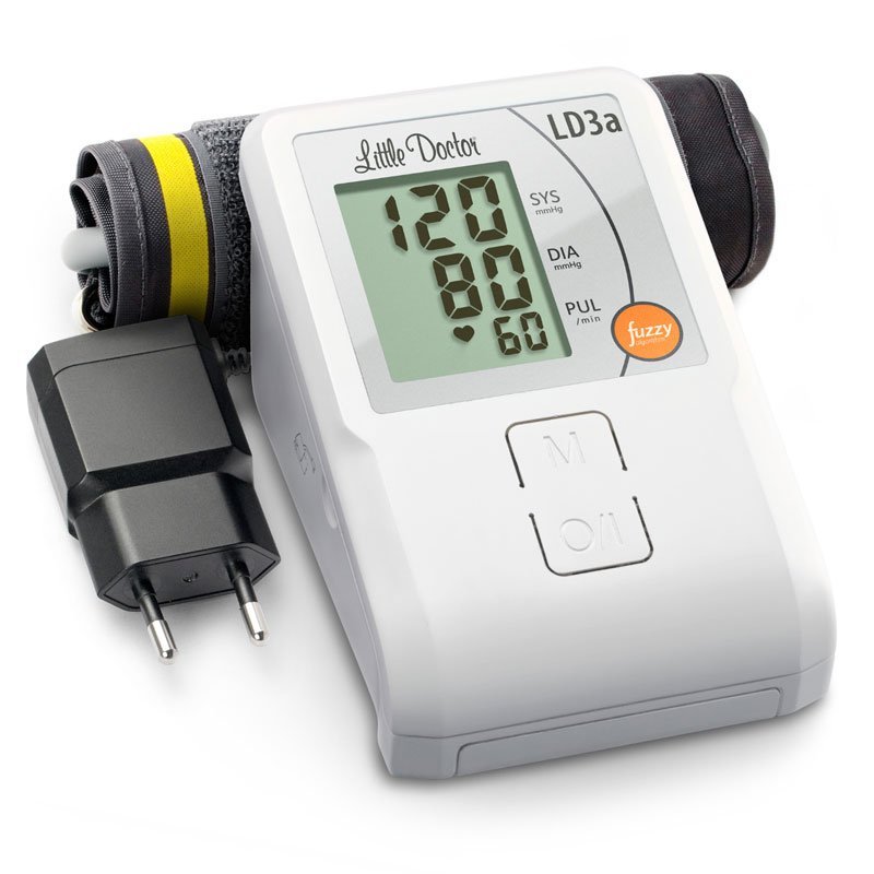 Tensiometru electronic de brat Little Doctor LD 3A adaptor inclus afisaj LCD – imaginea 4