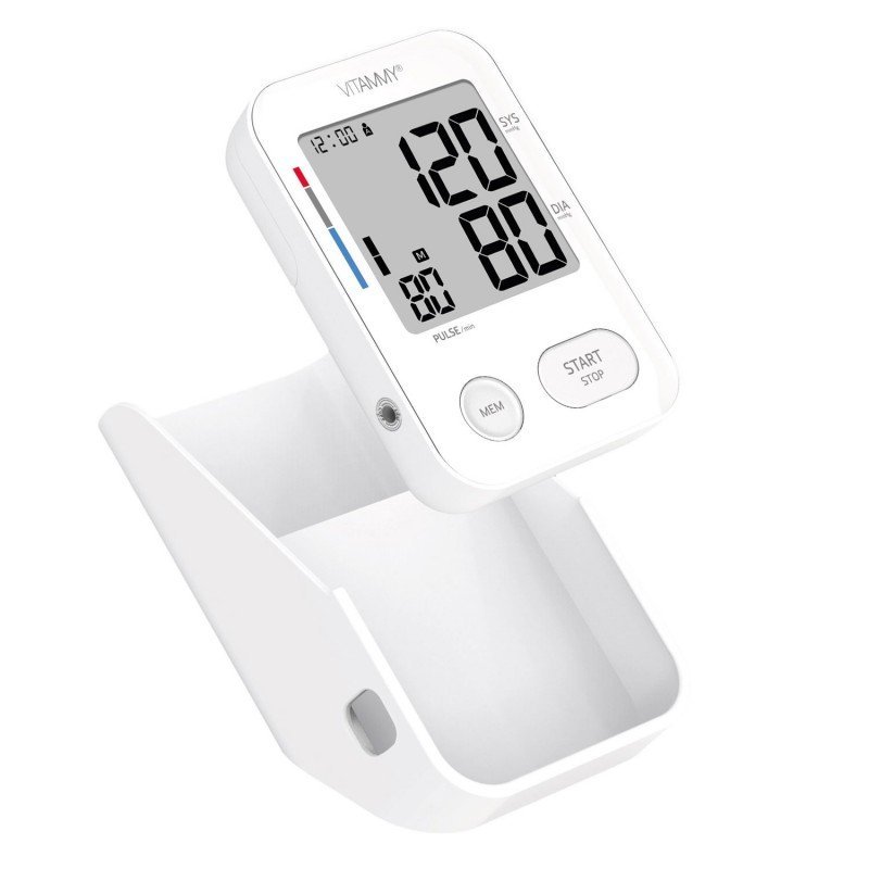 Tensiometru electronic de brat Vitammy Next 3 manseta 22-40 cm alb – imaginea 2