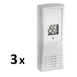 Termo-Higrometru cu 3 senzori wireless TFA