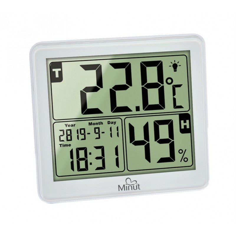 Termohigrometru digital Minut 5 functii – imaginea 2