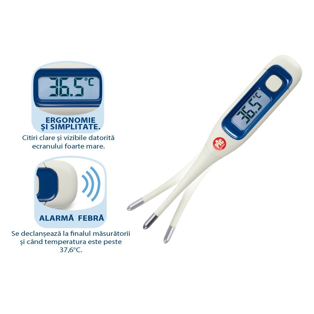 Termometru digital cu varf flexibil VedoClear PiC Solution – imaginea 3