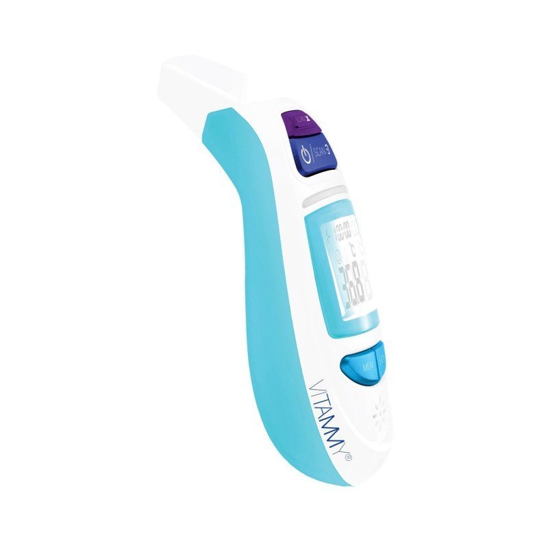 Termometru multifunctional digital Vitammy Sky 4 in 1 infrarosu frunte si ureche – imaginea 2