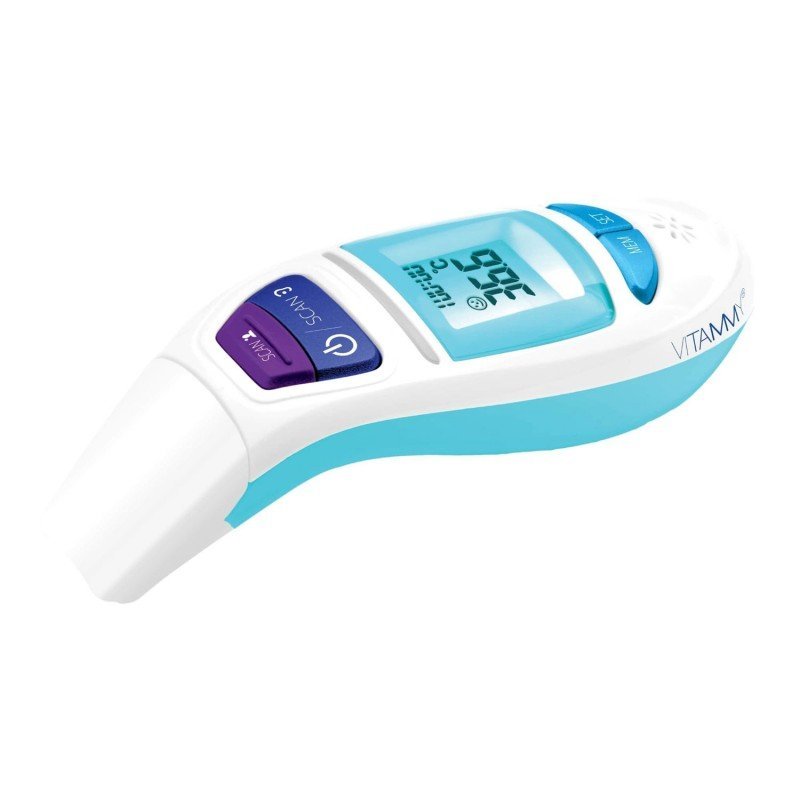 Termometru multifunctional digital Vitammy Sky 4 in 1 infrarosu frunte si ureche – imaginea 3