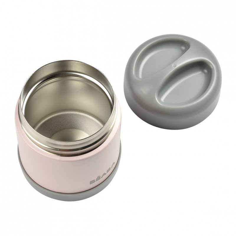 Termos alimente Beaba Thermo-Portion 300 ml Light Pink – imaginea 4