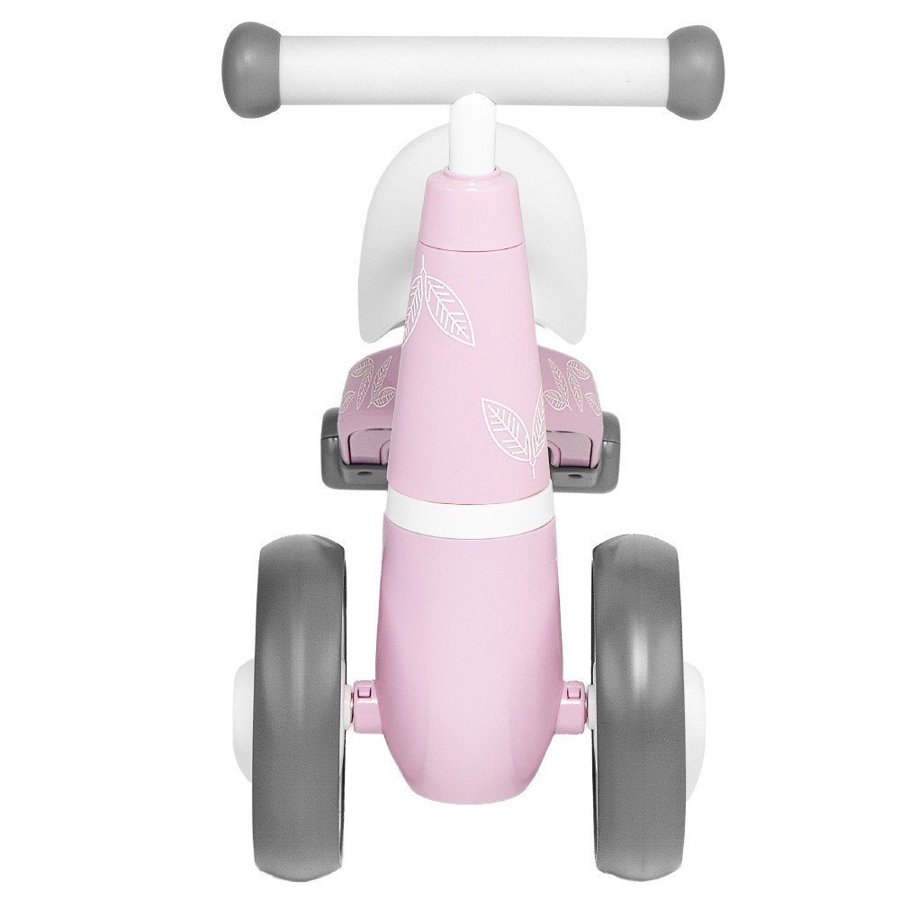 Tricicleta pentru copii fara pedale Berit Ride-On Skiddou Keep Pink, actionata cu picioarele, recomandata copiilor de la 1 an pana la 3 ani, cu roti din spuma EVA – imaginea 4