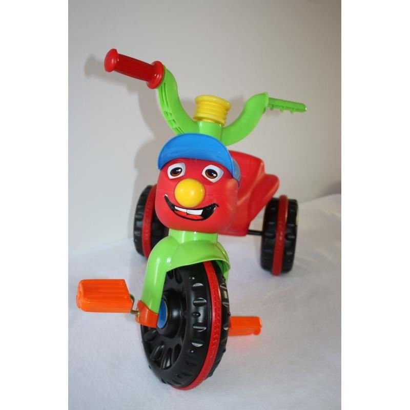 Tricicleta pentru copii Burak Toys Funny Red cu claxon si pedale, greutate maxima admisa 20 kg – imaginea 2