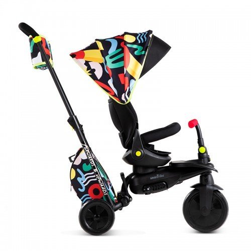 Tricicleta pentru copii Smart Trike Kelly Anna-Imagine 6 in 1 ultrapliabila cu sistem de ghidare Touch Steering, scaun reglabil si rabatabil, suport pentru picioare, roti din cauciuc Eva cu amortizoare – imaginea 8
