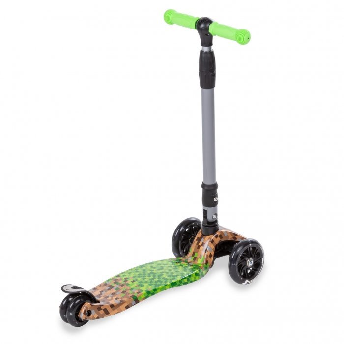 Trotineta pentru copii Kidwell Vento Game pliabila, roti cu led, ghidon din aluminiu reglabil, greutate admisa 50 kg, varsta 3 ani+ – imaginea 5
