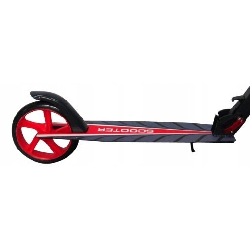 Trotineta R-Sport H4 rosie pliabila, cu 2 roti din cauciuc, ghidon reglabil, greutate admisa 100 kg – imaginea 3