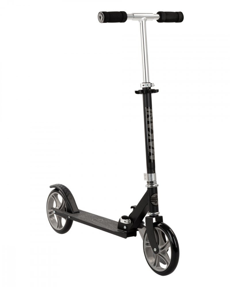 Trotineta pliabila Makani Sigma Grey, cadru din aluminiu, ghidon reglabil, curea pentru transport, cric, greutate admisa 100 kg – imaginea 5