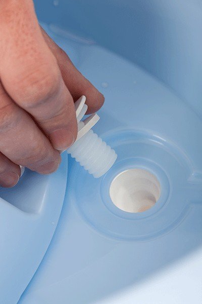 Tub scurgere flexibil pentru cadita Rotho babydesign – imaginea 3