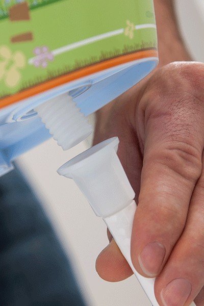 Tub scurgere flexibil pentru cadita Rotho babydesign – imaginea 4