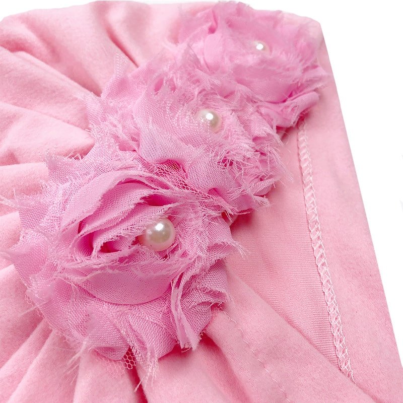 Turban Cu Margele Roz – imaginea 2