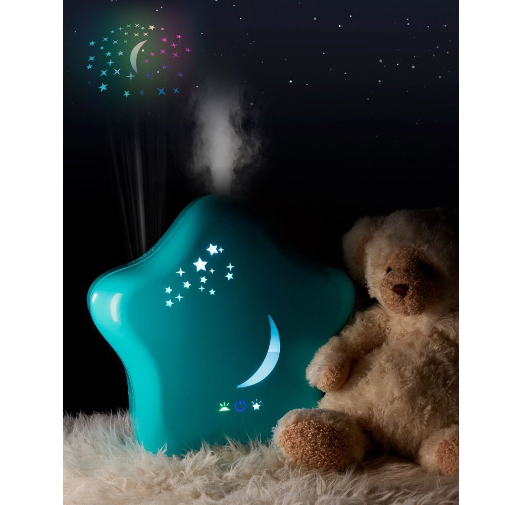 Umidificator de camera cu proiector si lumina de noapte Moony Lanaform – imaginea 2
