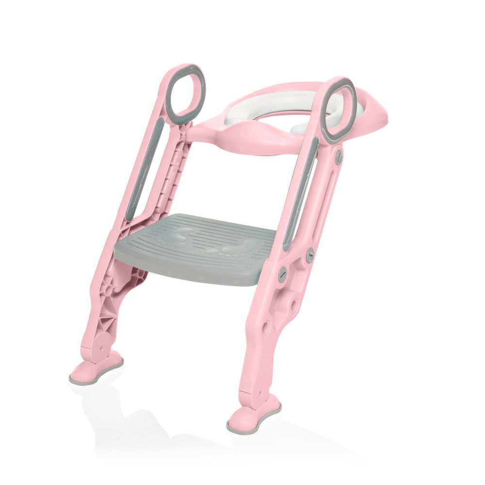 Reductor toaleta Zopa cu scara Blush Pink – imaginea 4