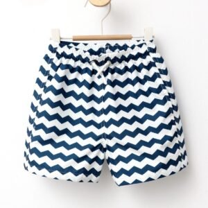 Sort de baie din fas model zig-zag alb-abt