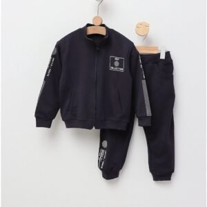 Trening Colectia Boys 2025, model bleumarin