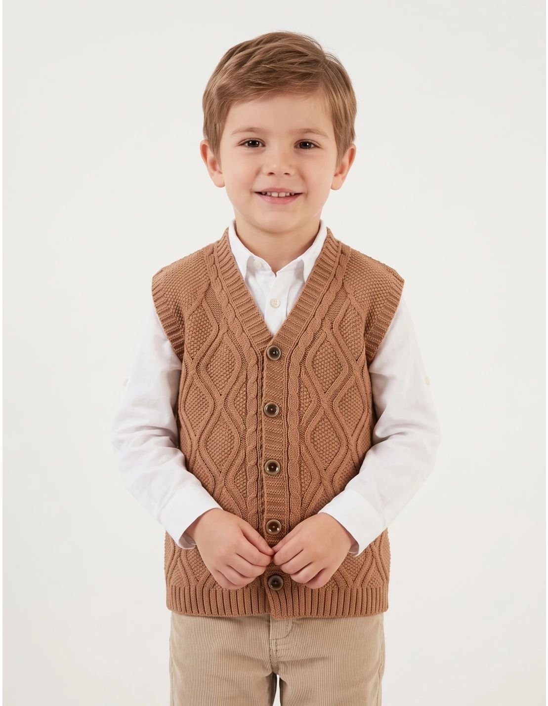 Vesta Nicolas acrilic, maro