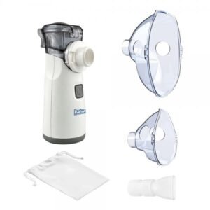 Aerosol silentios Perfect Medical cu ultrasunete portabil 2 viteze tehnologia Mesh