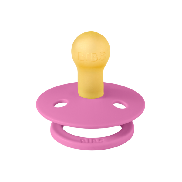 Suzeta Bibs Colour Latex tetina rotunda 6 luni + Bubblegum – imaginea 4