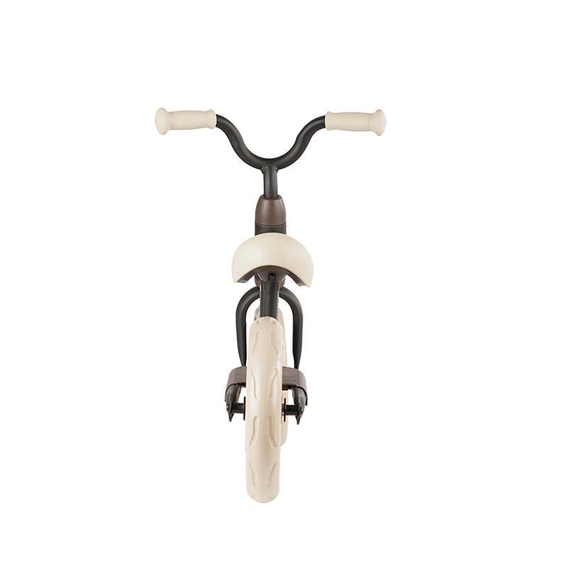 Bicicleta copii fara pedale QPlay Trainer Balance bike negru 10 inch, varsta 2-4 ani, sa din piele ecologica, inaltime ajustabila la ghidon si scaun, roti din spuma EVA cu densitate ridicata – imaginea 3