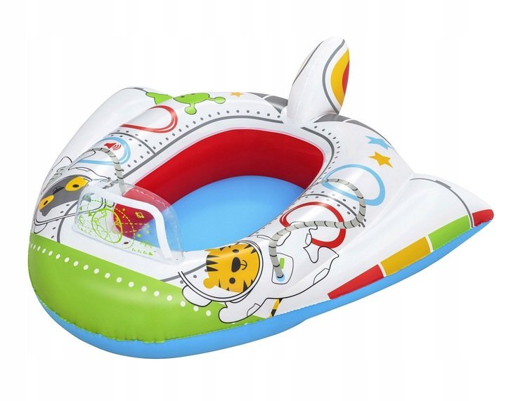 Barca gonflabila pentru copii cu sunete Bestway 104 x 99 cm Space Ship – imaginea 6