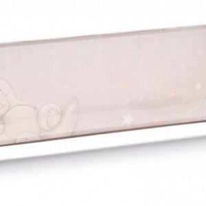 Bariera de protectie pentru pat 150 x 44 x 41 cm Ursulet pe luna Bej