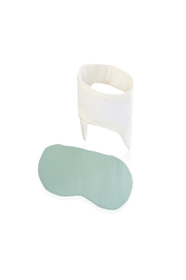 Bentita 2 in 1 pentru urechi BabyJem Bucket Air Mint – imaginea 7