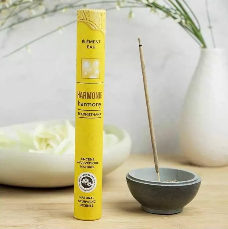 Betisoare parfumate naturale Aromandise ayurvedice Harmony 16 bucati