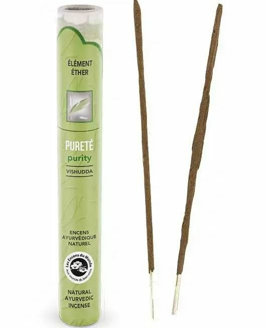 Betisoare parfumate naturale Aromandise ayurvedice Purity 16 bucati – imaginea 6