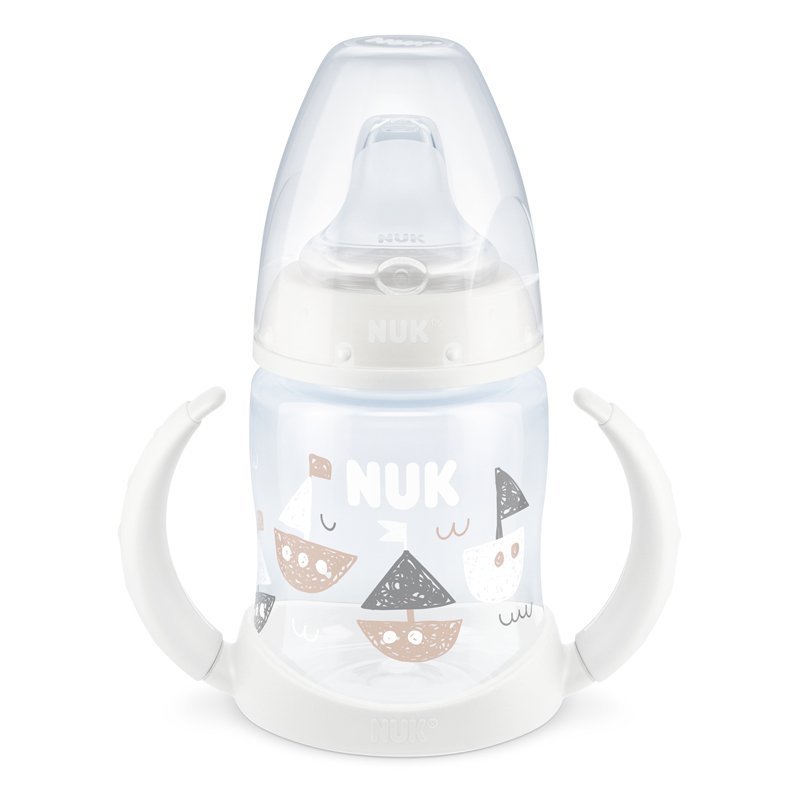 Biberon Nuk Learner First Choice 150 ml barcute 6-18 luni – imaginea 2