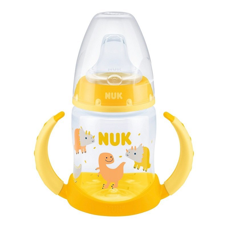Biberon Nuk Learner First Choice 150 ml galben 6-18 luni – imaginea 2