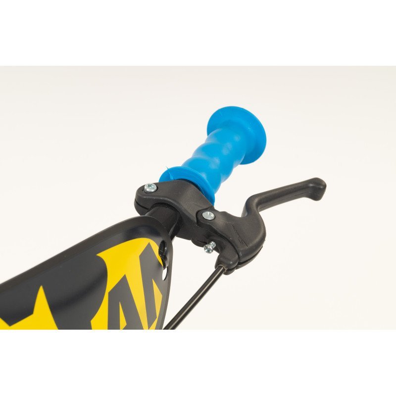 Bicicleta copii Toimsa Batman 14 inch, cu roti ajutatoare si sticluta de apa cu suport, scaun si ghidon reglabile pe inaltime, frana de mana pe ambele roti, anvelope cu profil gros – imaginea 5