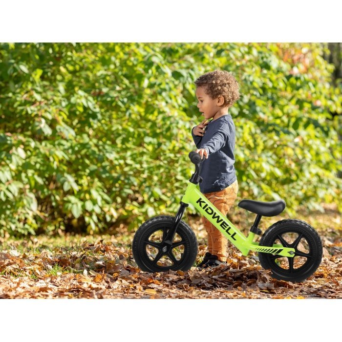 Bicicleta fara pedale Kidwell Rebel green – imaginea 6