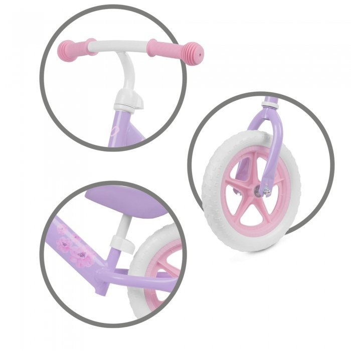Bicicleta fara pedale Kidwell Rebel violet – imaginea 3