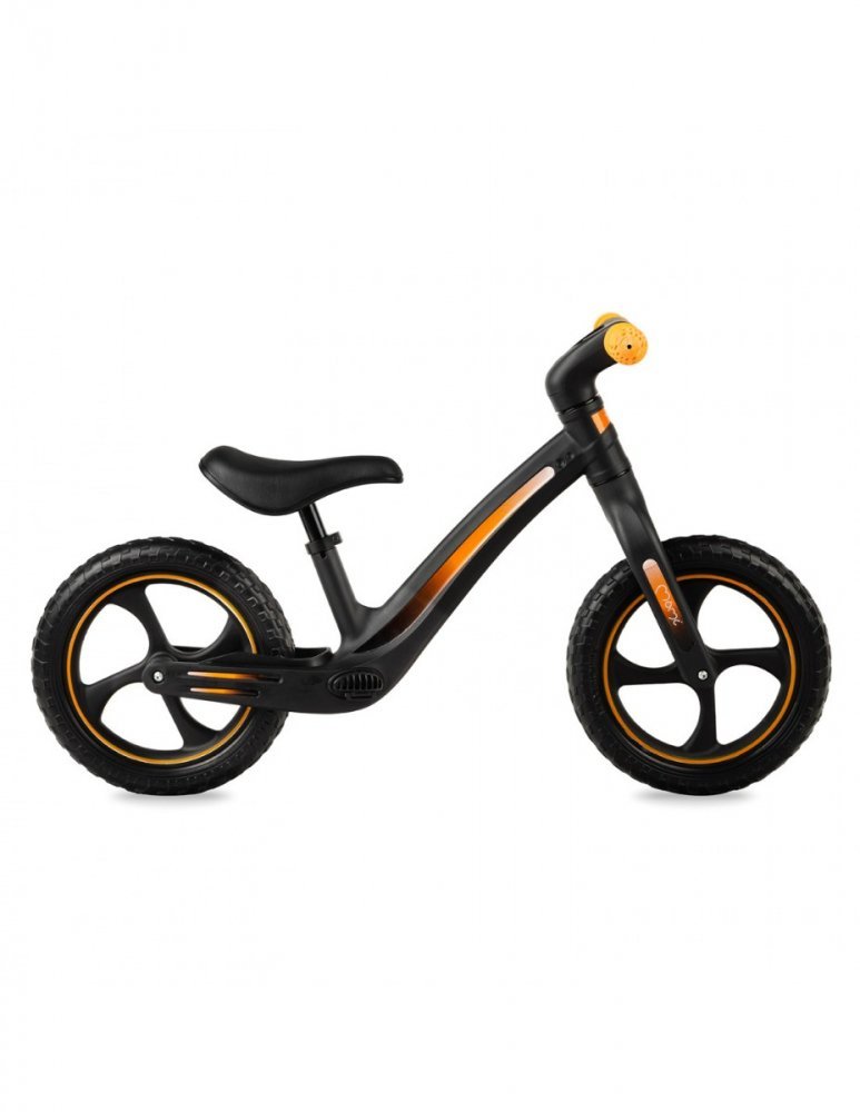 Bicicleta fara pedale Momi Mizo Black 12 inch, foarte usoara, roti din spuma EVA, scaun reglabil de la 33-40 cm, greutate maxima admisa 25 kg, de la 3 ani – imaginea 2