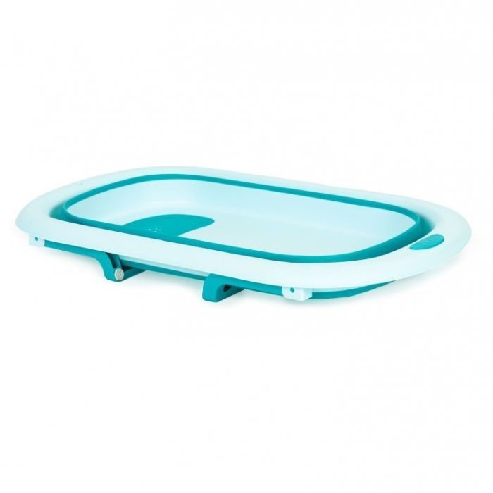 Cadita de baie cu dop de scurgere Ecotoys HA-B37 Albastru – imaginea 4