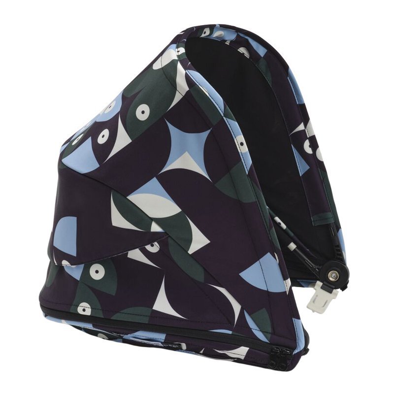 Capotina carucior Bugaboo Bee 6 Animal Explorer green light blue – imaginea 2