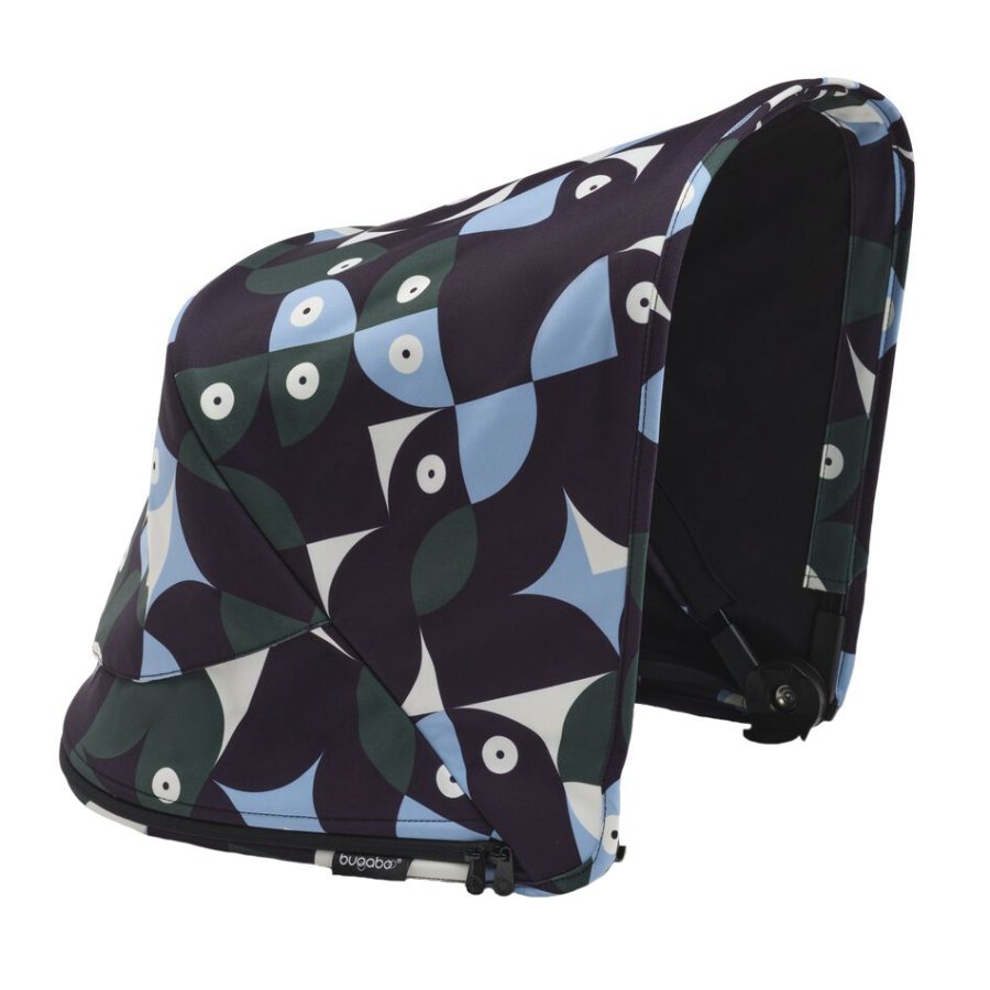 Capotina carucior Bugaboo Fox 3 Lynx Animal Explorer green light blue – imaginea 4